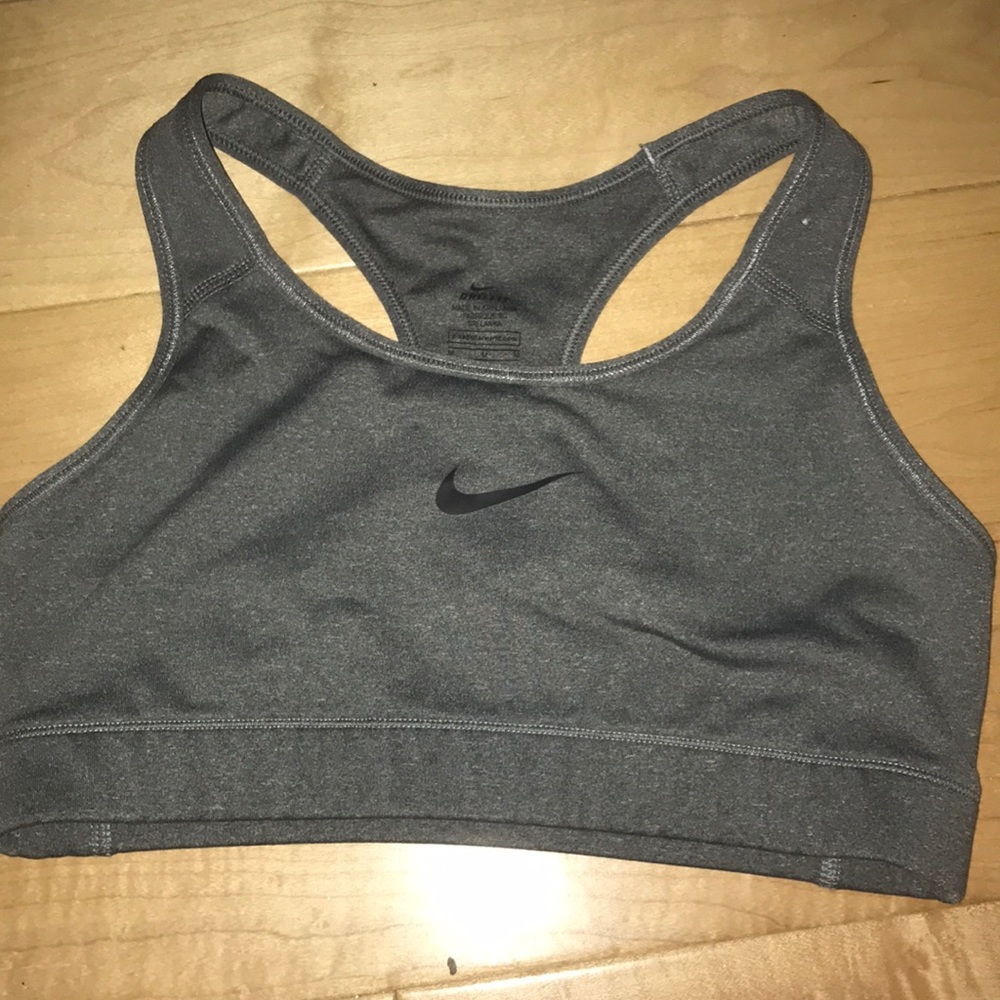 Nike grey Sports bra